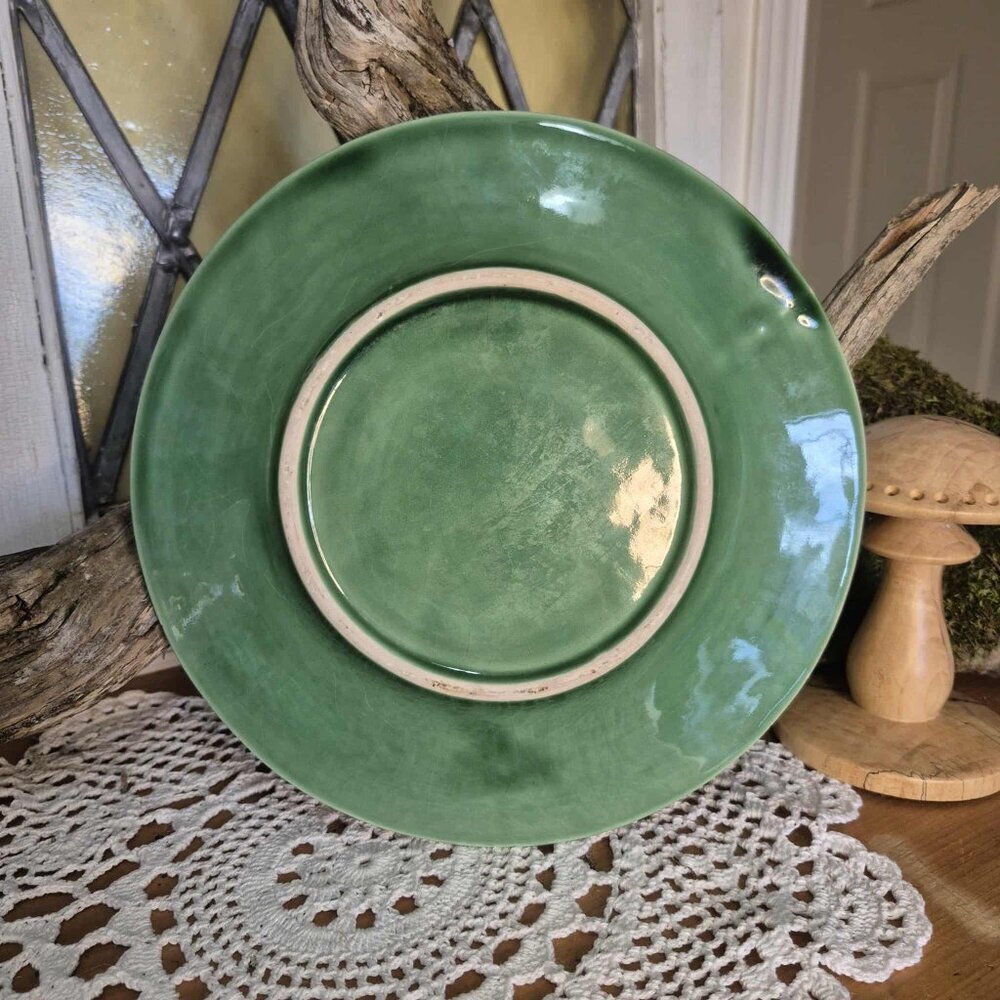 White & Green Apple-Shaped Tureen & Plate - Picture 6 of 14